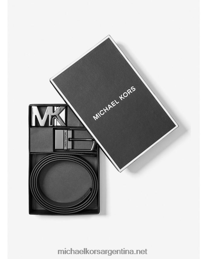 hombres admrl/plazul Juego de cinturones con logo 4 en 1 Michael Kors T46HB03325