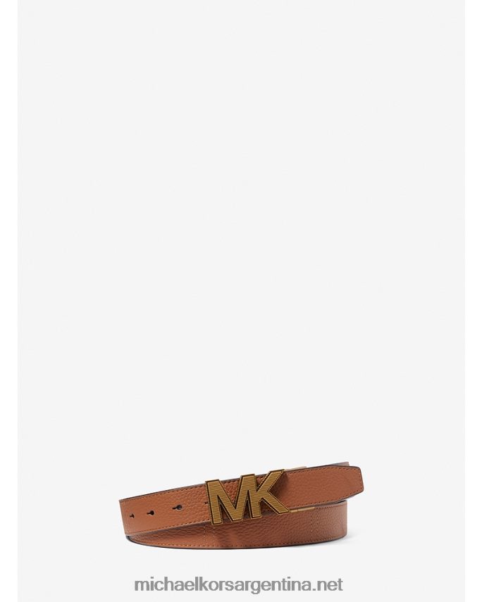 hombres equipaje cinturón reversible de piel Michael Kors T46HB03300