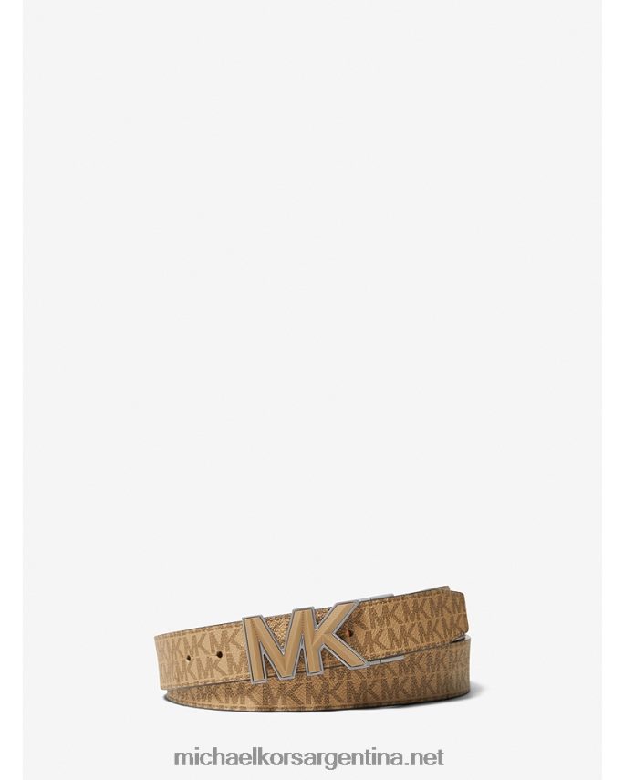 hombres equipaje/marrón cinturón con logo Michael Kors T46HB03319