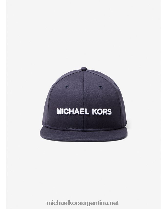 hombres medianoche gorra de beisbol bordada Michael Kors T46HB03372