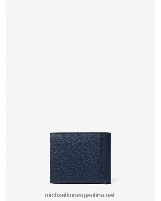 hombres Armada billetera de cuero cobrizo Michael Kors T46HB03221