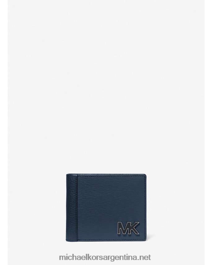 hombres Armada billetera de cuero hudson Michael Kors T46HB03202