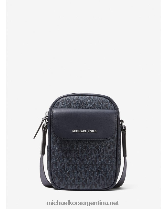 hombres admrl/plazul bolsa crossbody con logo de hudson Michael Kors T46HB03183