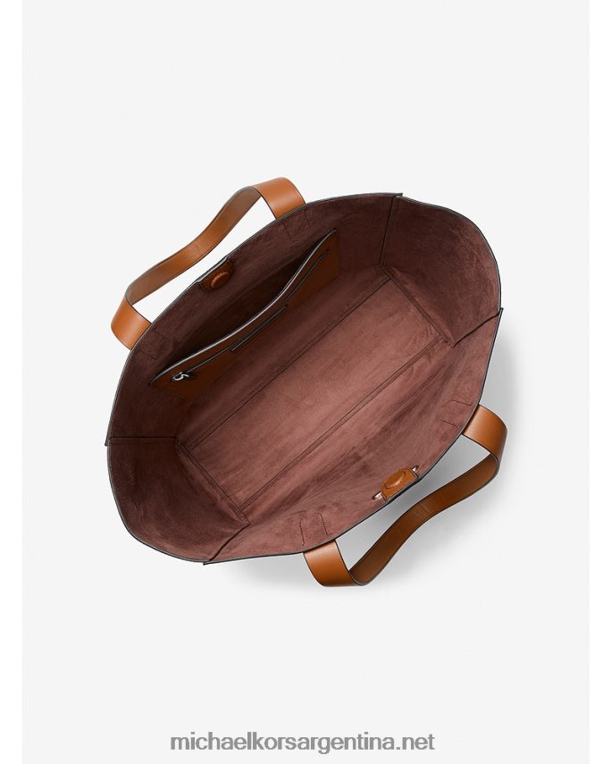 hombres equipaje tote hudson de piel granulada Michael Kors T46HB03192