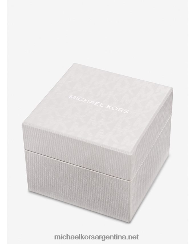 hombres plata reloj everest de gran tamaño Michael Kors T46HB03292