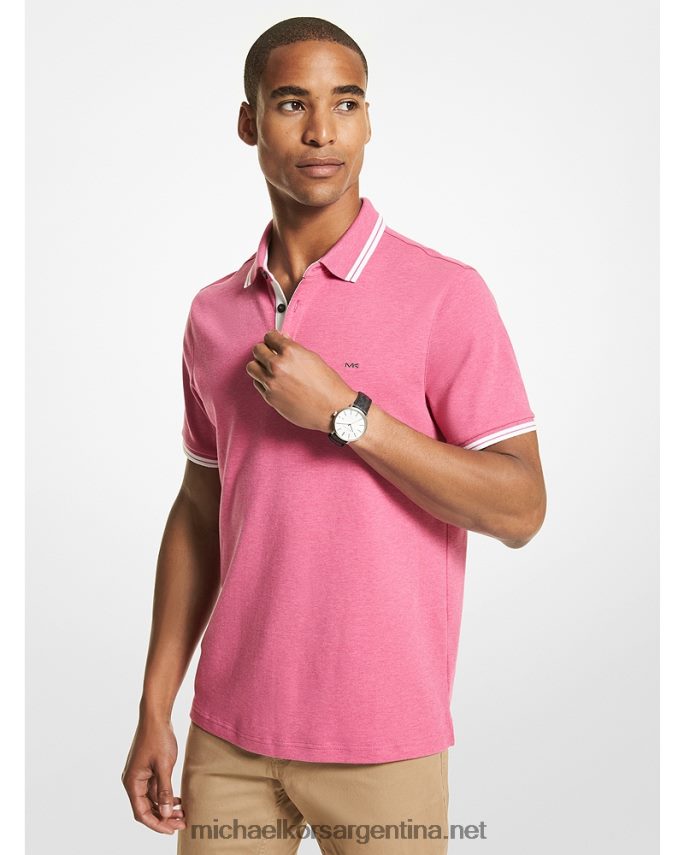 hombres brezo cereza polo de algodón de greenwich Michael Kors T46HB02902