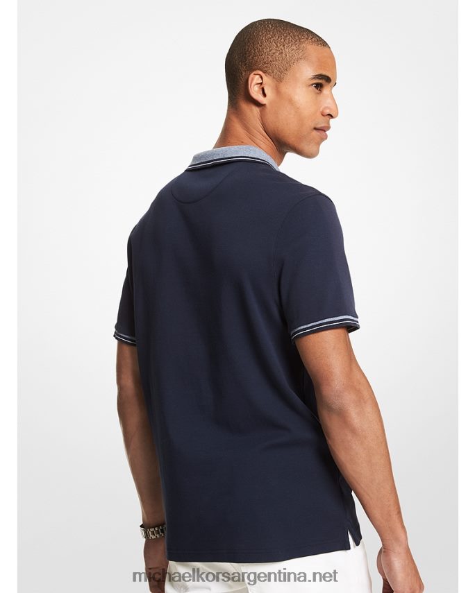 hombres medianoche polo de algodón de greenwich Michael Kors T46HB02885