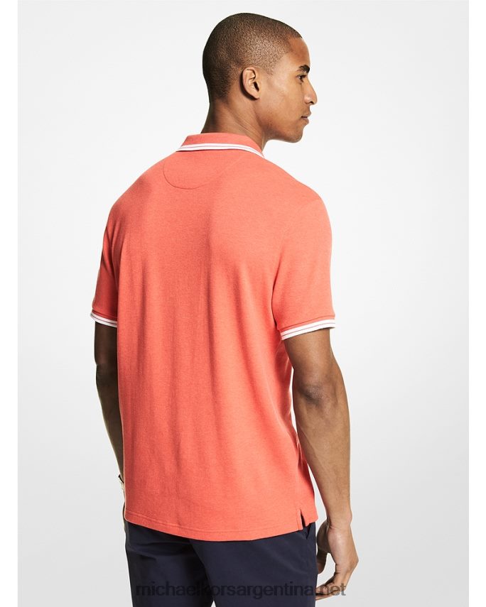 hombres sangría hthr polo de algodón de greenwich Michael Kors T46HB02905