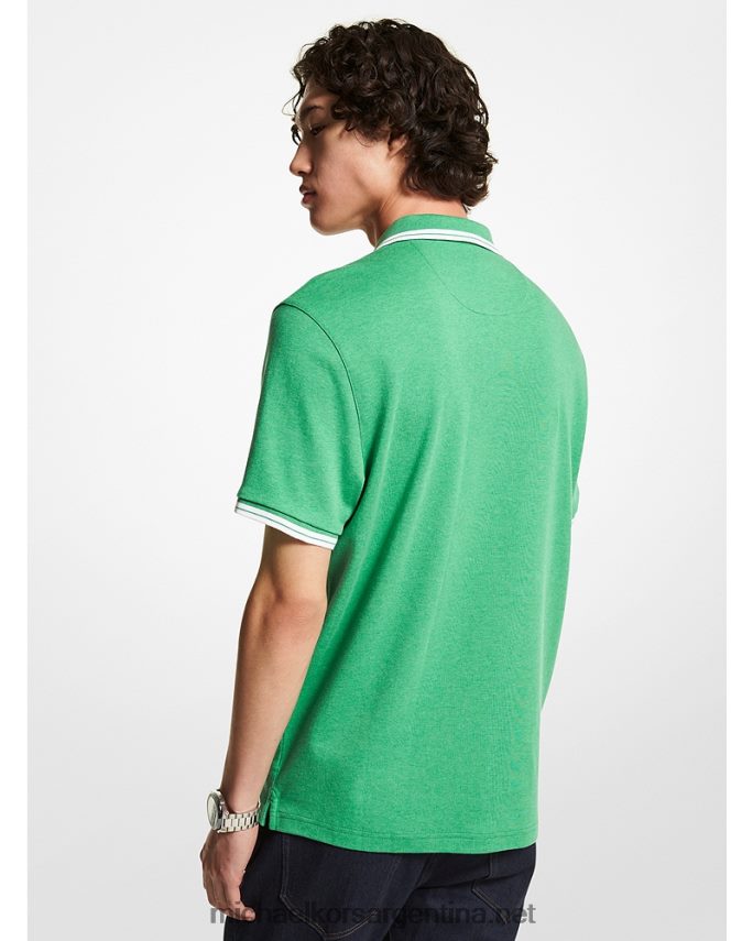 hombres spr gre calor polo de algodón de greenwich Michael Kors T46HB02903