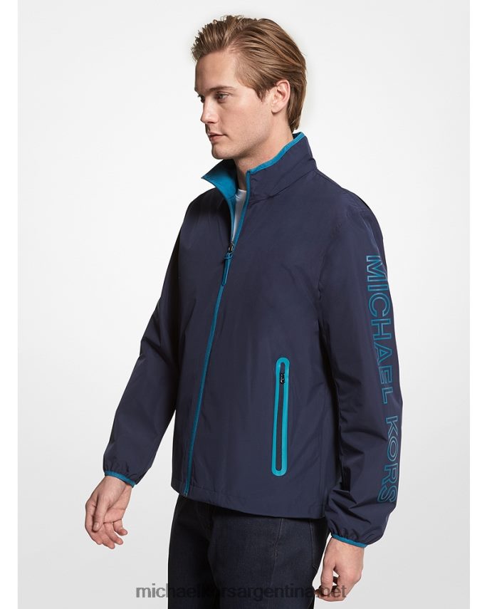 hombres azul medianoche chaqueta de chándal fontana Michael Kors T46HB02832