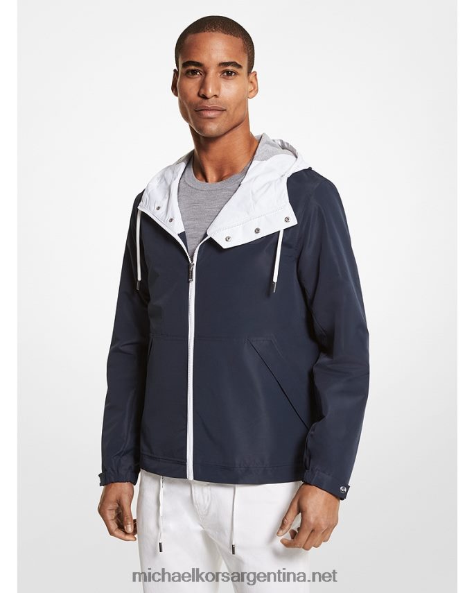 hombres azul medianoche cortavientos durham Michael Kors T46HB02827