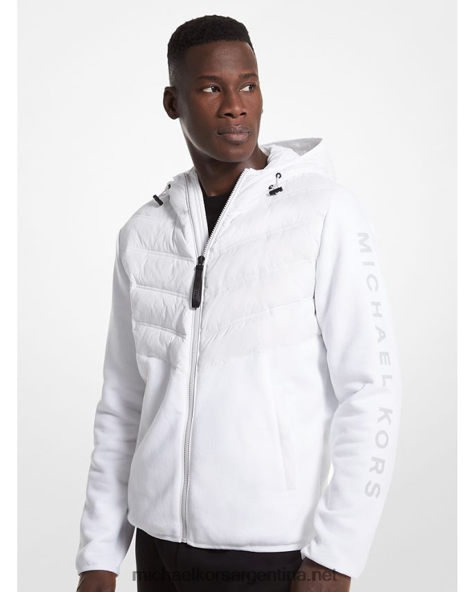 hombres blanco chaqueta hailfax de punto con cremallera Michael Kors T46HB02789