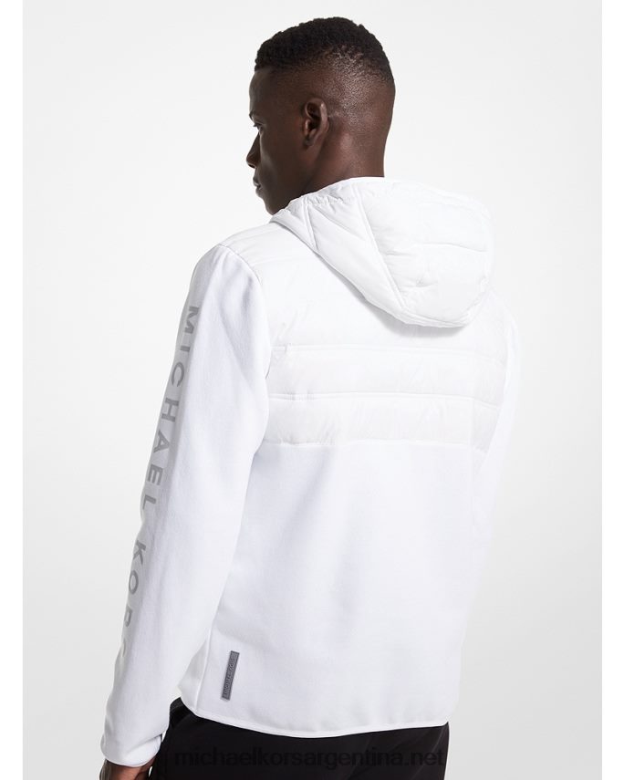 hombres blanco chaqueta hailfax de punto con cremallera Michael Kors T46HB02789