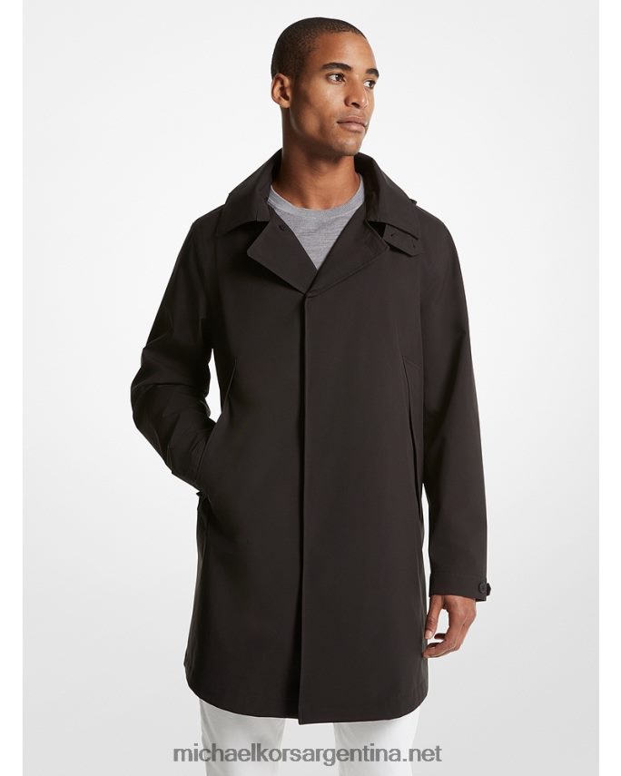 hombres negro abrigo tejido impermeable 3 en 1 Michael Kors T46HB02777