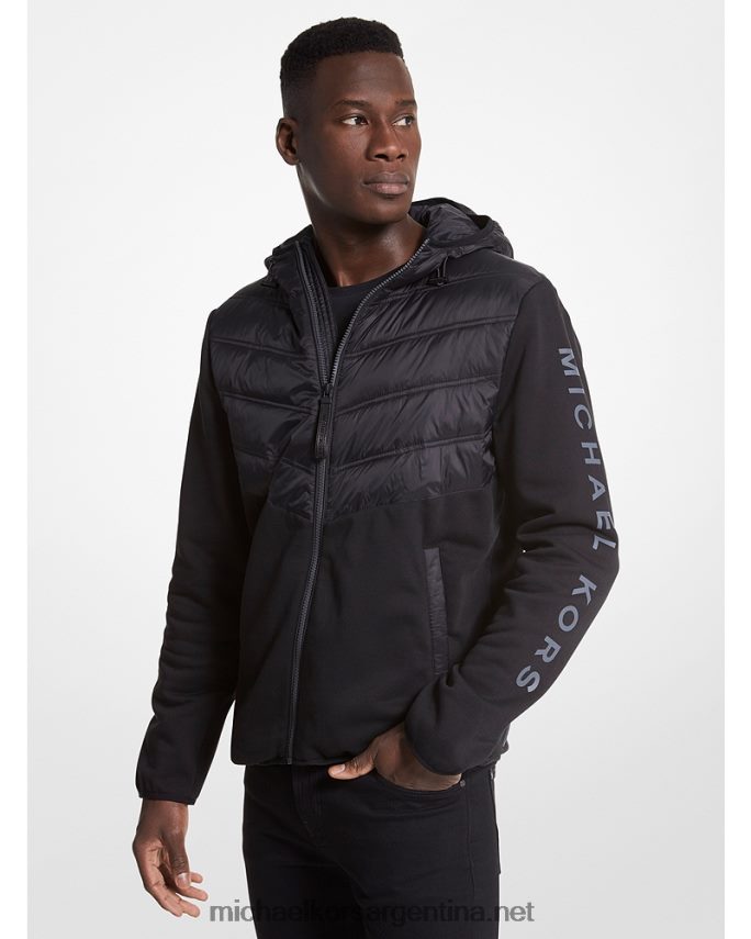 hombres negro chaqueta hailfax de punto con cremallera Michael Kors T46HB02793