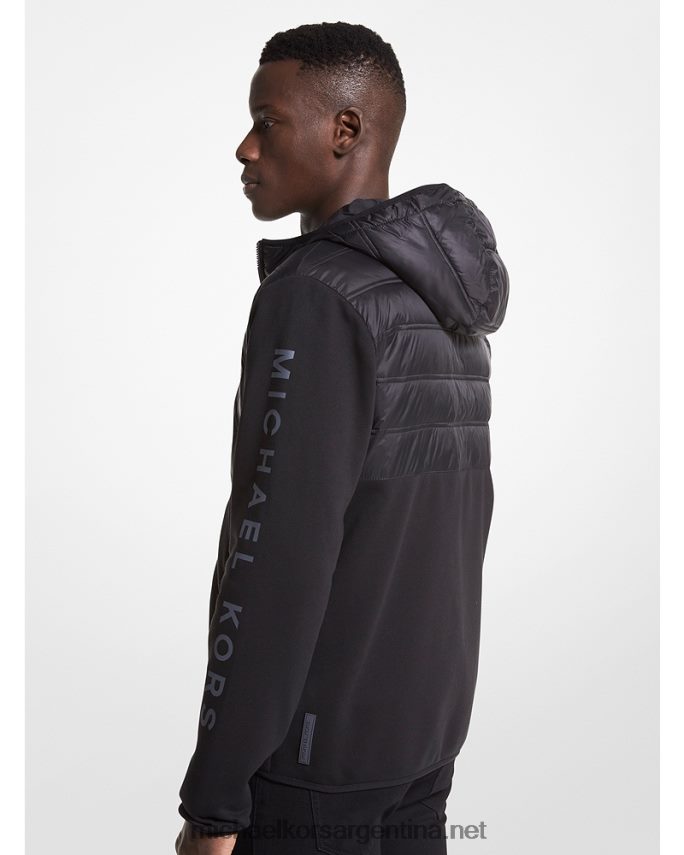 hombres negro chaqueta hailfax de punto con cremallera Michael Kors T46HB02793