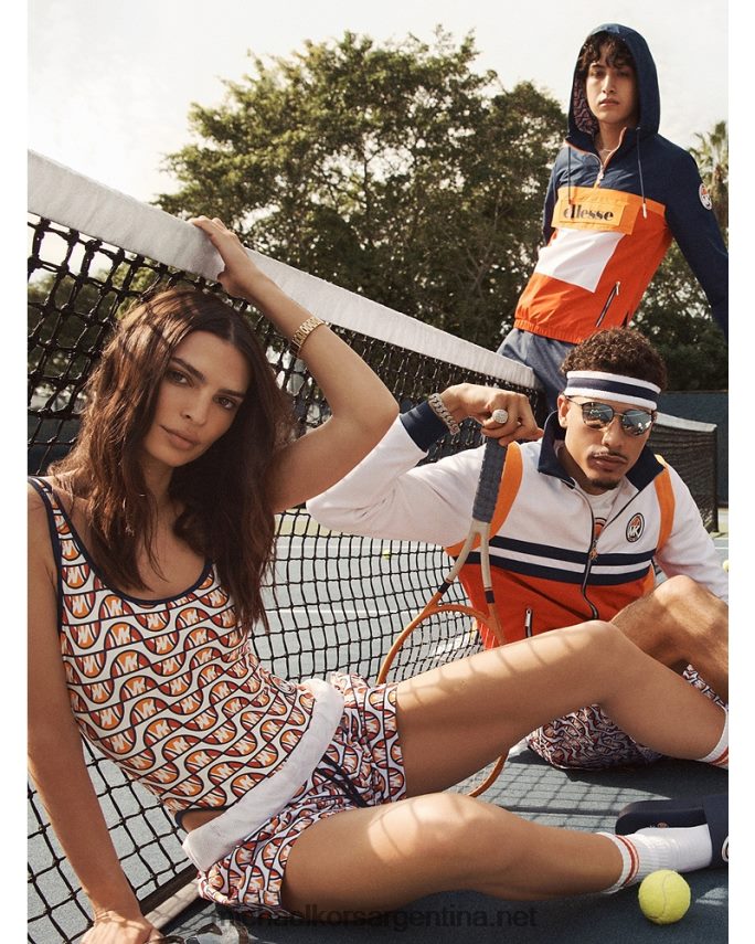 hombres Blanco óptico bañador con logo de mk x ellesse Michael Kors T46HB03158