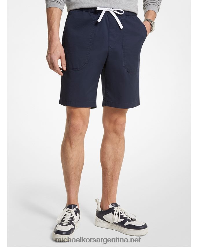 hombres medianoche pantalones cortos de algodón elástico Michael Kors T46HB03154