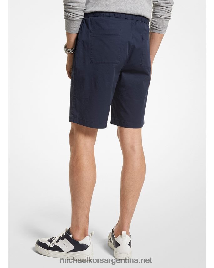 hombres medianoche pantalones cortos de algodón elástico Michael Kors T46HB03154