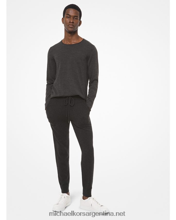 hombres carbón joggers de cachemira Michael Kors T46HB03115