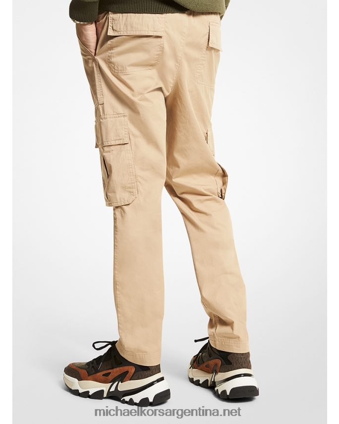 hombres chino pantalones cargo de algodón Michael Kors T46HB03094
