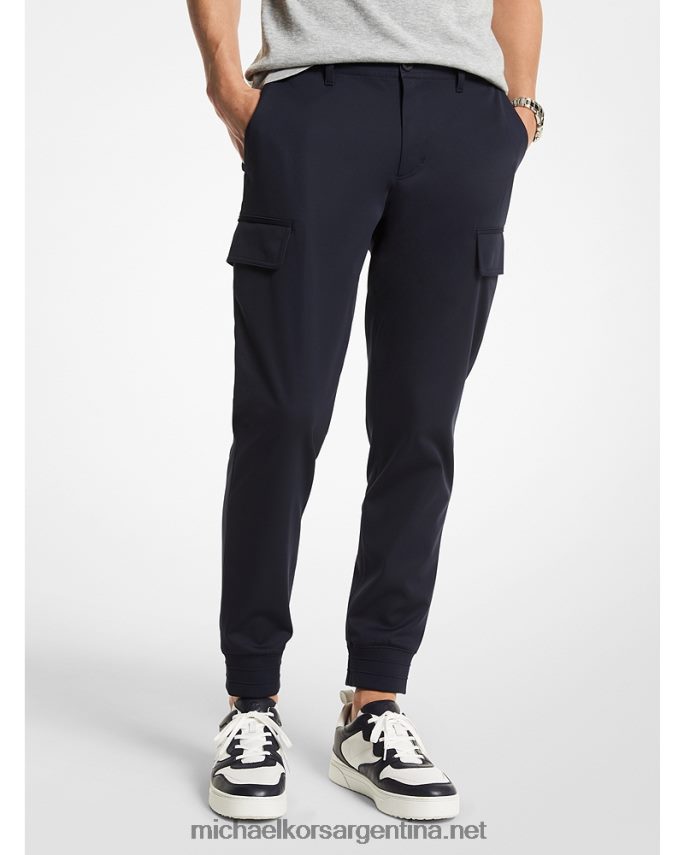 hombres drk medianoche joggers cargo tejidos Michael Kors T46HB03095