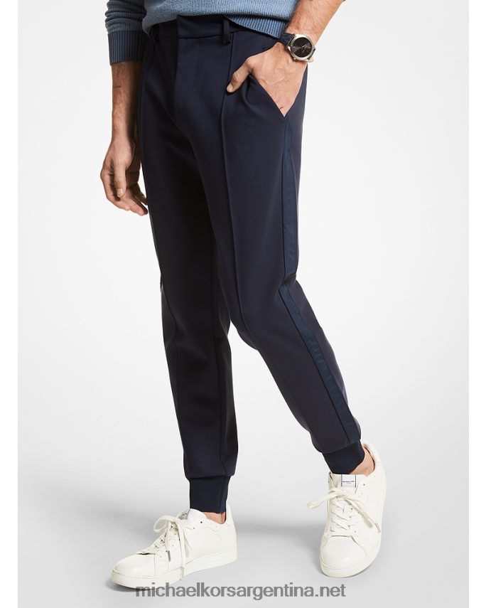 hombres medianoche joggers de punto elástico Michael Kors T46HB03109