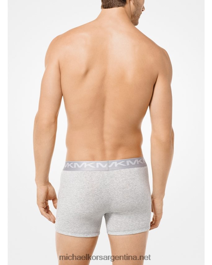 hombres brezo Pack de 3 calzoncillos bóxer de algodón Michael Kors T46HB03172