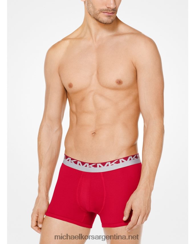 hombres brezo Pack de 3 calzoncillos bóxer de algodón Michael Kors T46HB03172