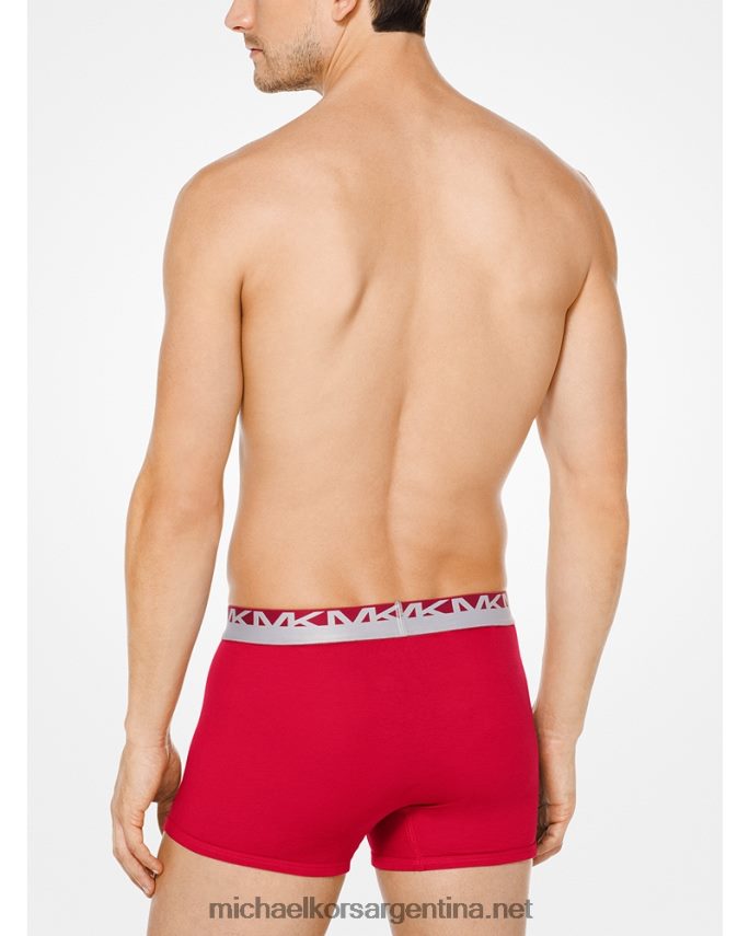 hombres brezo Pack de 3 calzoncillos bóxer de algodón Michael Kors T46HB03172