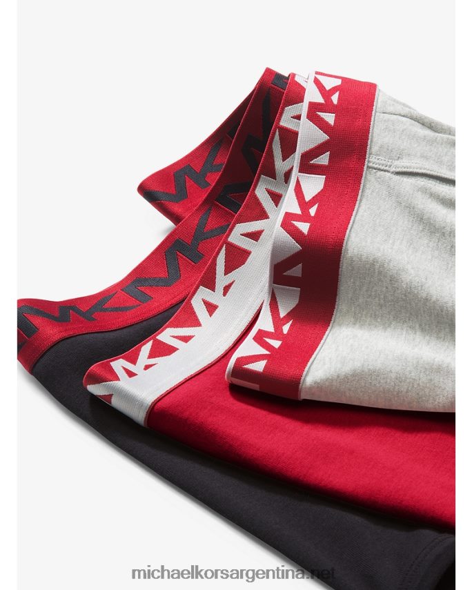hombres brezo Pack de 3 calzoncillos bóxer de algodón Michael Kors T46HB03172