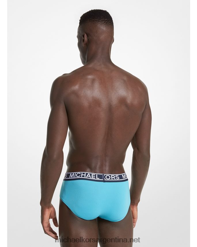 hombres medianoche Pack de 3 braguitas de nailon elástico Michael Kors T46HB03185
