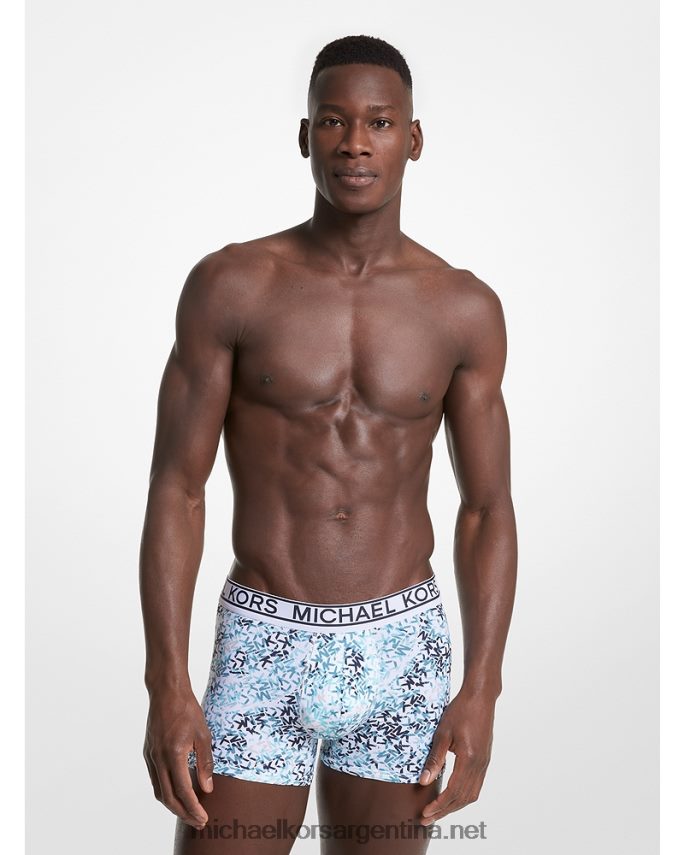 hombres medianoche Pack de 3 calzoncillos de nailon elástico Michael Kors T46HB03177