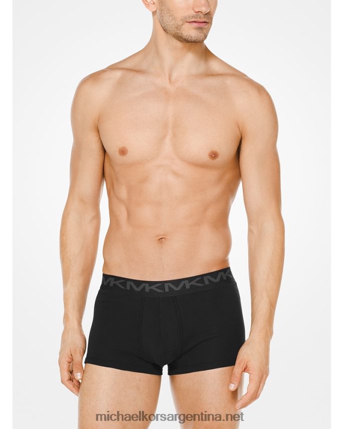 hombres negro Pack de 3 calzoncillos de algodón Michael Kors T46HB03171