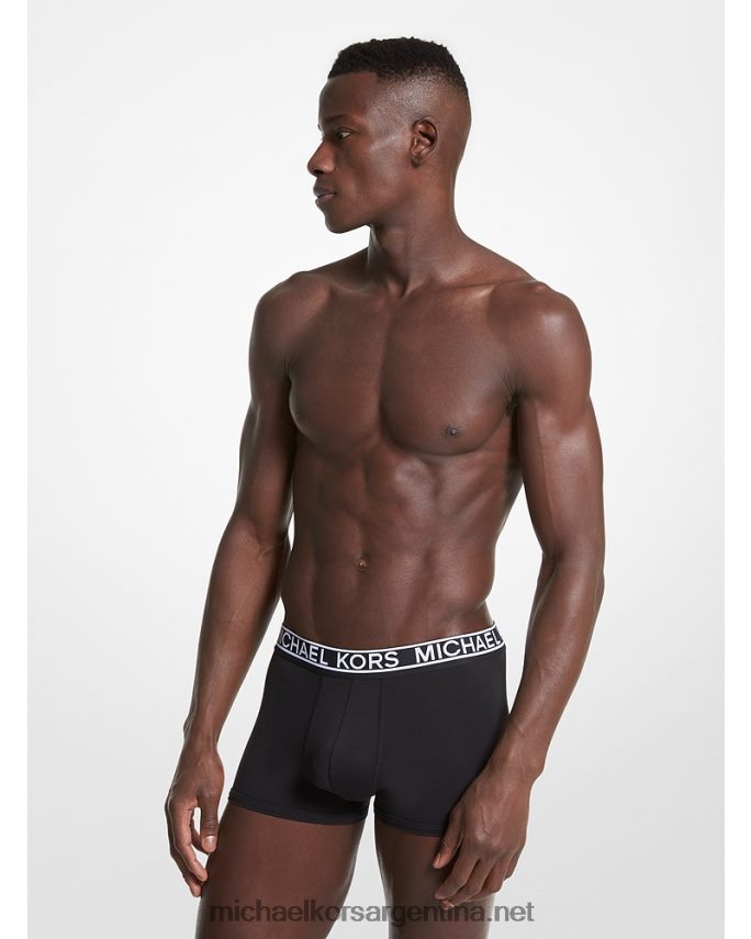 hombres negro Pack de 3 calzoncillos de algodón Michael Kors T46HB03175