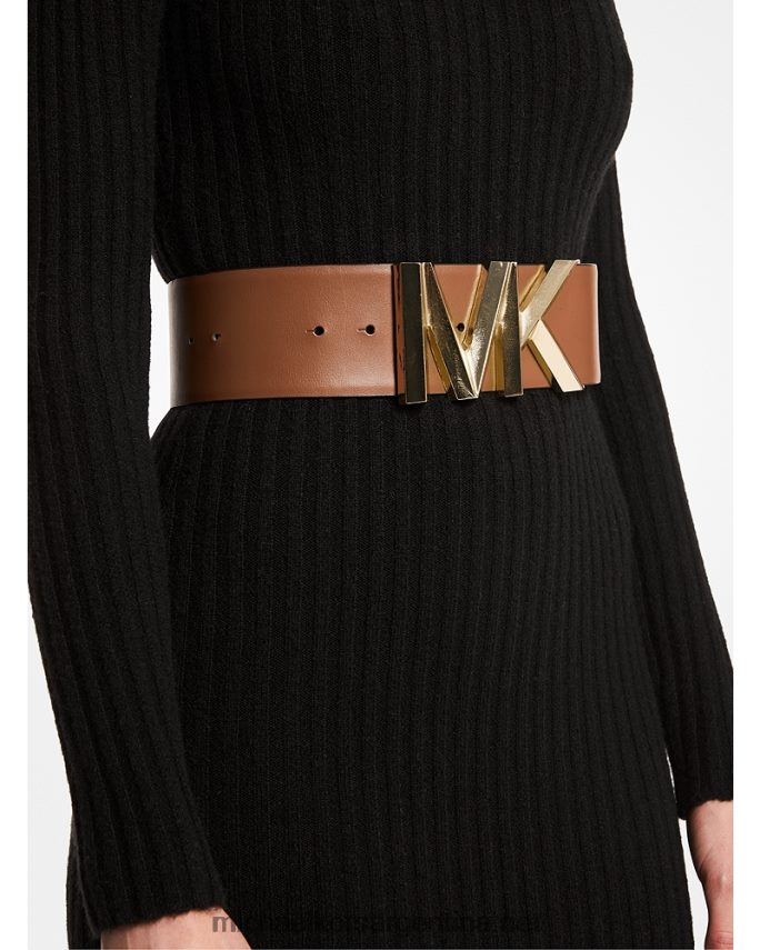 mujer equipaje cinturón de piel con logo Michael Kors T46HB02687