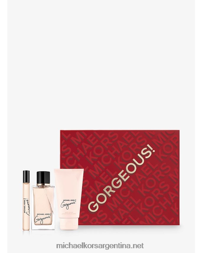 mujer sin color hermoso juego de regalo de 3 piezas Michael Kors T46HB02721