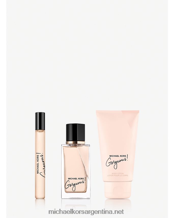 mujer sin color hermoso juego de regalo de 3 piezas Michael Kors T46HB02721