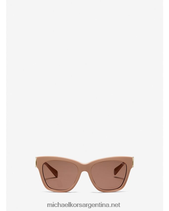 mujer camello gafas de sol cuadradas imperio Michael Kors T46HB02555