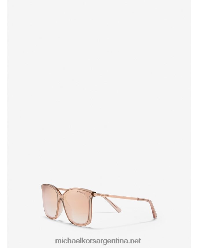 mujer destello de oro rosa gafas de sol zermatt Michael Kors T46HB02672