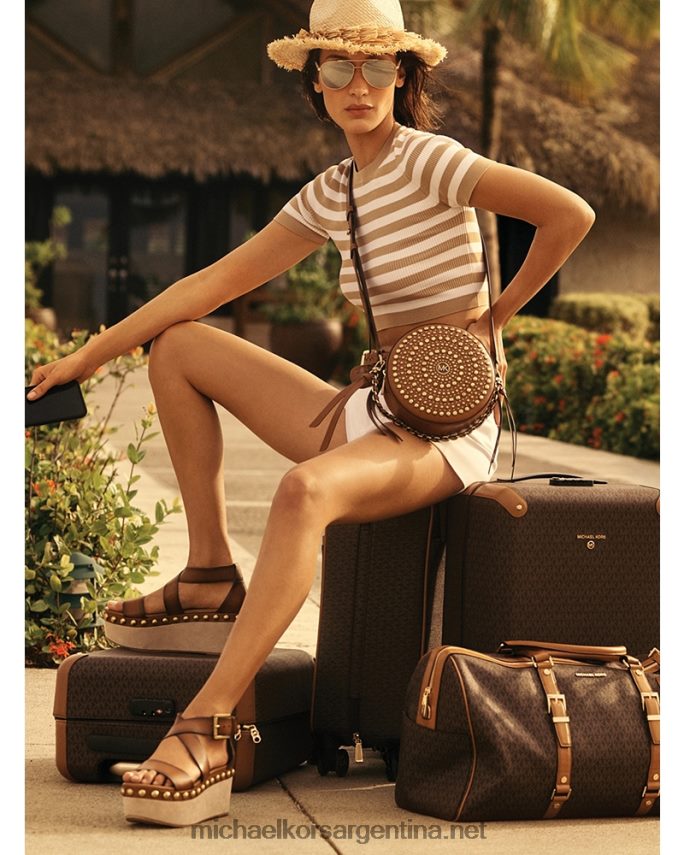 mujer destello de plata gafas de sol hvar Michael Kors T46HB02680