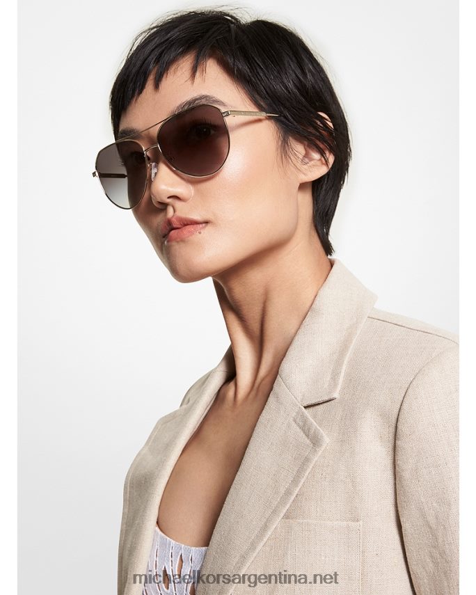 mujer luz de oro gafas de sol cheyenne Michael Kors T46HB02603