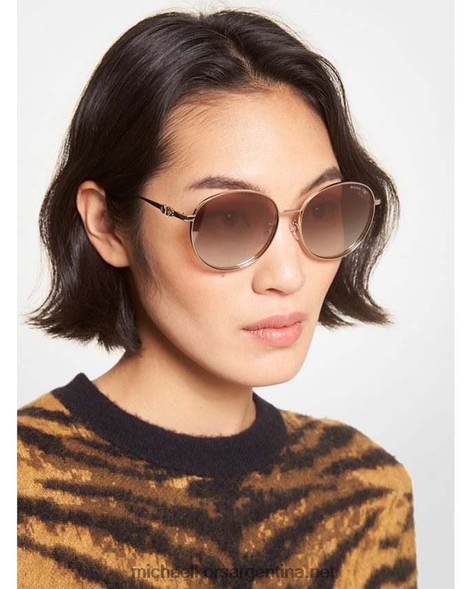 mujer negro gafas de sol alpinas Michael Kors T46HB02565