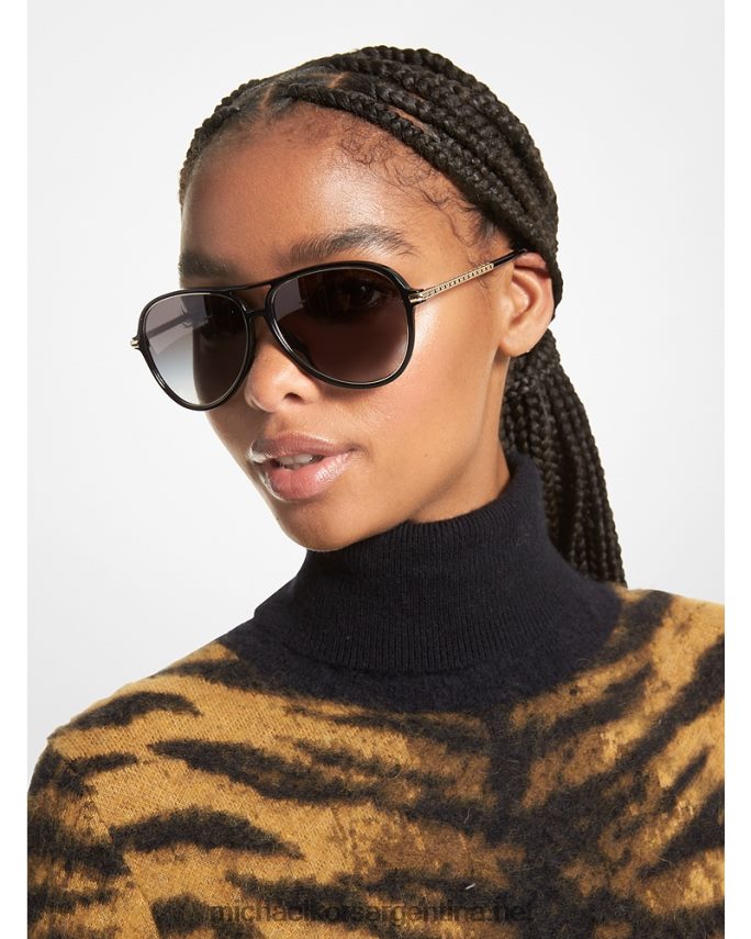 mujer negro gafas de sol breckenridge Michael Kors T46HB02606