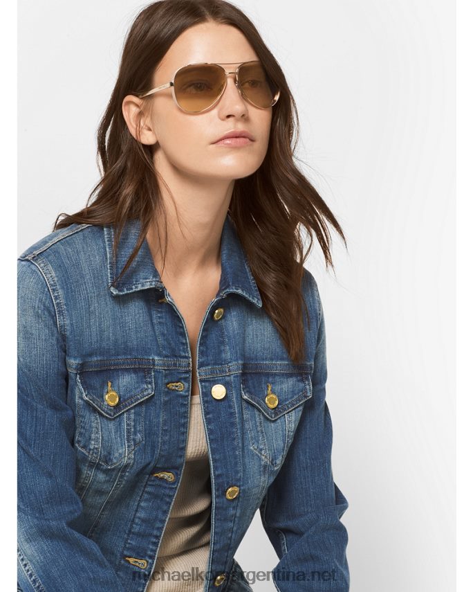 mujer oro rosa gafas de sol chelsea Michael Kors T46HB02584