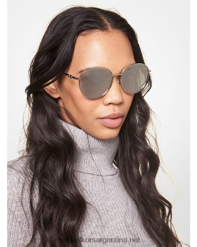 mujer plata gafas de sol alpinas Michael Kors T46HB02563