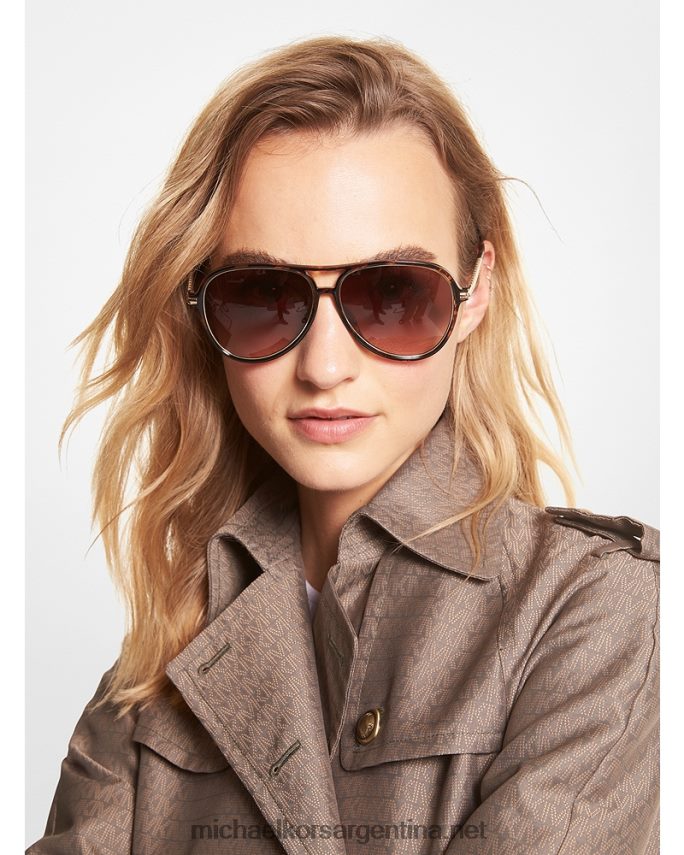 mujer tortuga oscura gafas de sol breckenridge Michael Kors T46HB02605