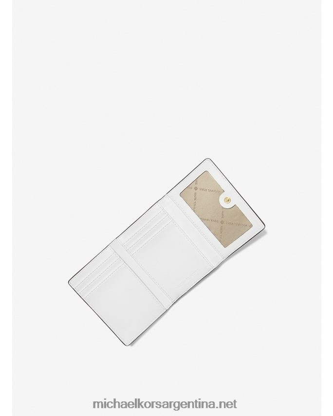 mujer Blanco óptico cartera triple jet set travel mediana de piel granulada Michael Kors T46HB01686