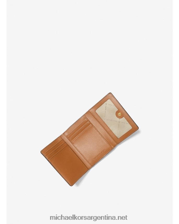 mujer marrón cartera triple jet set travel mediana con logo Michael Kors T46HB01680