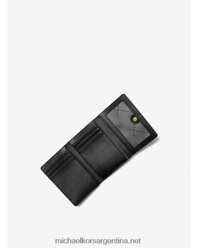 mujer negro cartera triple jet set travel mediana de piel granulada Michael Kors T46HB01688